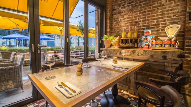 Dining at Ponti's in stocksbridge
