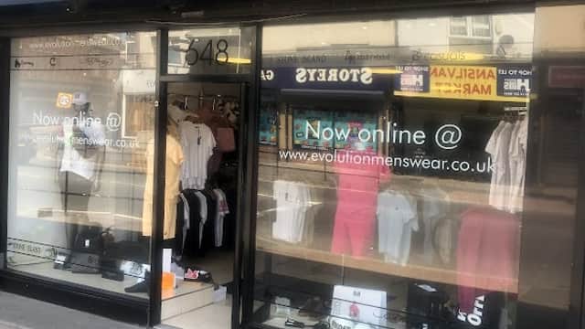 Evolution menswear - Clothes Shops in carbrook