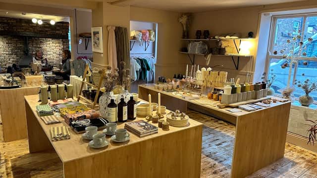 Dining at Hideaway Home & Kitchen in boroughbridge
