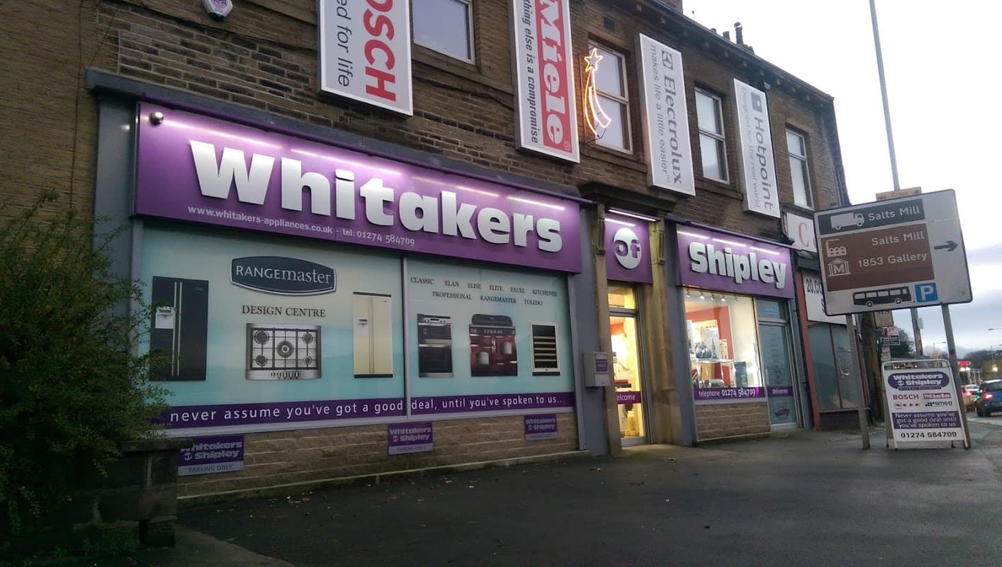 Whitakers Of Shipley Kitchen Appliances