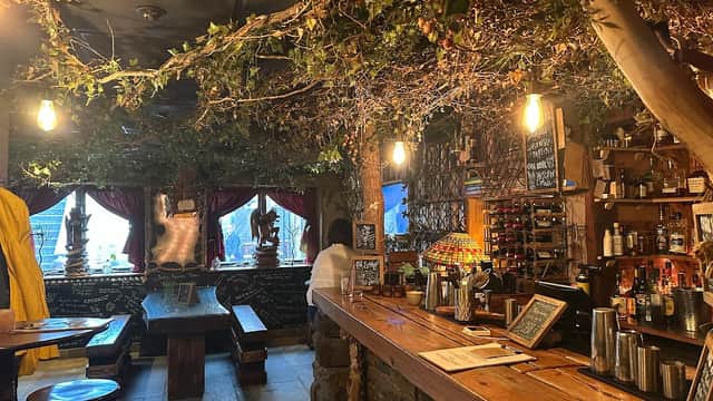 Dining at The People's Pizzeria in hebden bridge