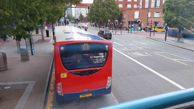Moorhead Eyre Street (Stop ES1) - Bus Stations in heeley