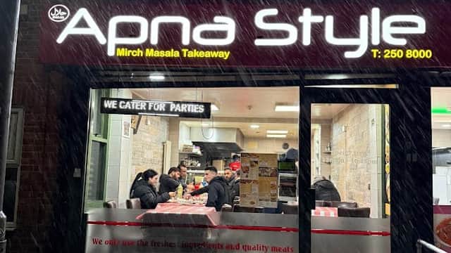 Dining at Apna Style in heeley