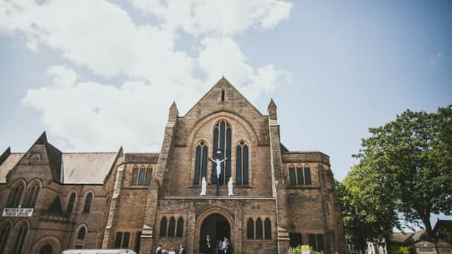 Mother of God and St Wilfrid Catholic church: Nether Edge confession time - Churches in nether edge