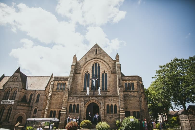 Mother of God and St Wilfrid Catholic church: Nether Edge confession time