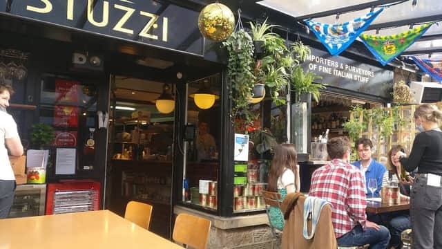 Dining at Stuzzi in harrogate