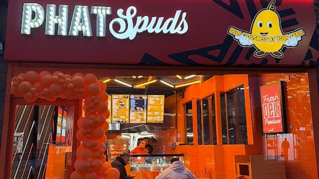 Dining at Phat Spuds Batley in batley