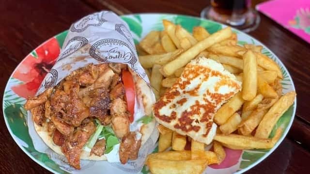 Dining at Kings Of Gyros by Tavassoli's in beeston