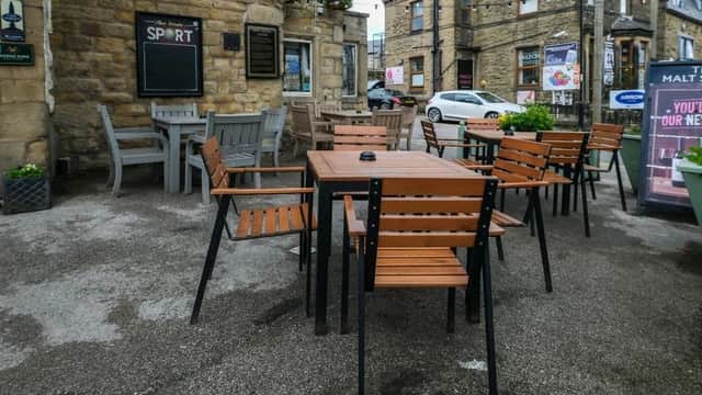 Dining at Malt Shovel in baildon