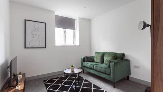 Accommodation at Modern 1 Bedroom Apartment Leeds in leeds