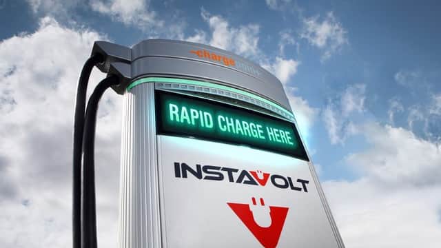 InstaVolt Charging Station - EV Charging in barnsley