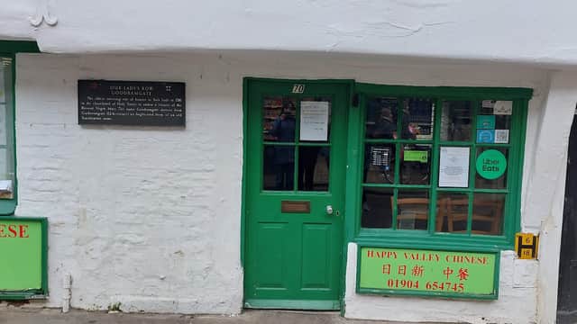 Dining at Happy Valley in york