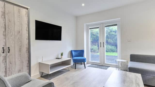 Accommodation at 3 Bed Refurbished, Modern House, WiFi, Patio area in sheffield