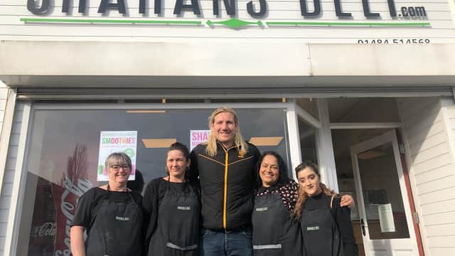 Cafe Sharans Deli in huddersfield