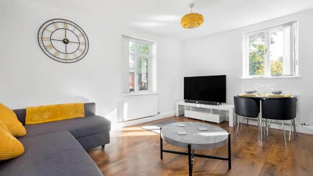 Accommodation at Meersbrook Luxury Duplex Apartment in sheffield
