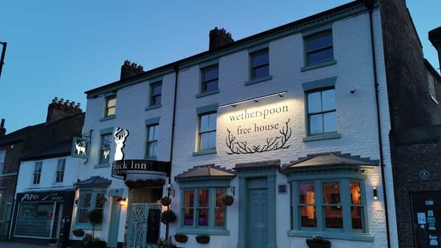 Dining at Bus Stop at The Buck Inn in northallerton