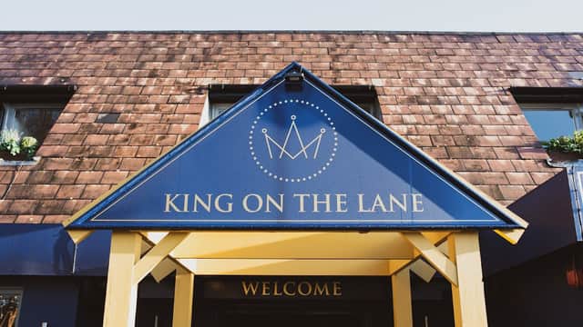 Dining at King on the Lane in moortown