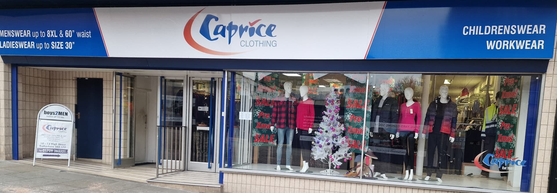 Caprice clothing