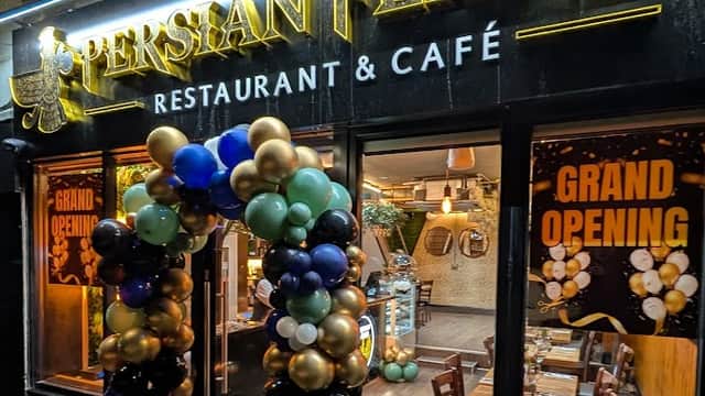 Dining at Persian flame restaurant in horsforth
