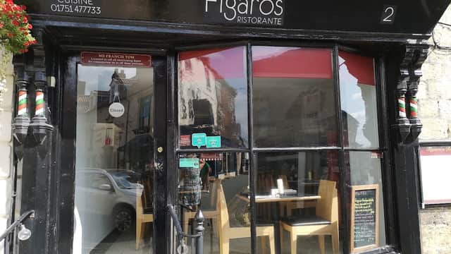 Dining at Figaros in pickering