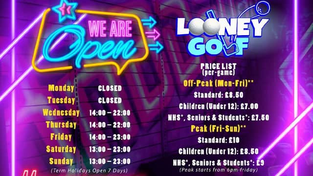 Looney Golf Leisure Venue - Mini Golf in bradford