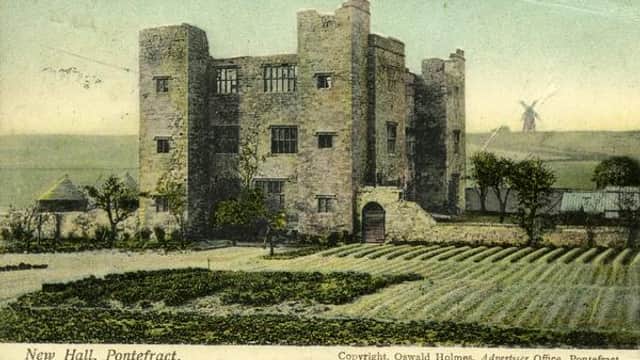 New Hall (Site of) - Historic Site in pontefract