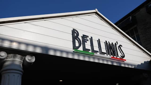 Dining at Bellini's in brighouse