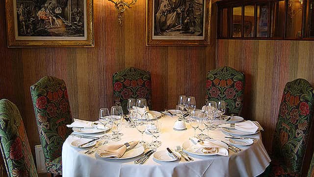 Dining at The Box Tree Restaurant in ilkley