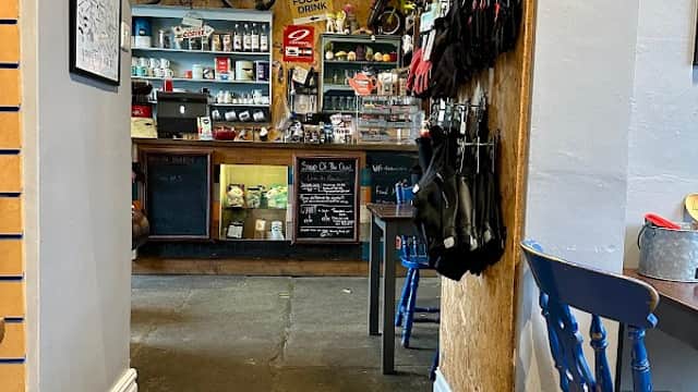 Cafe Firebox Café at Stage 1 Cycles in hawes