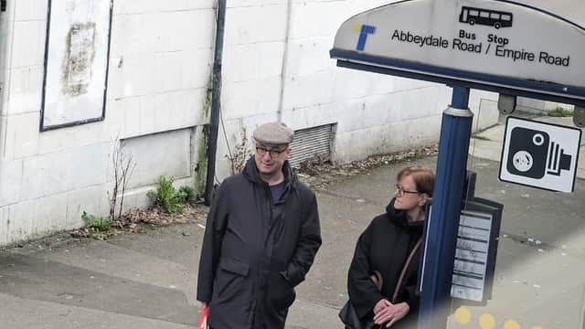 Bus Stop at Abbeydale Road/Empire Road - Bus Stops in nether edge