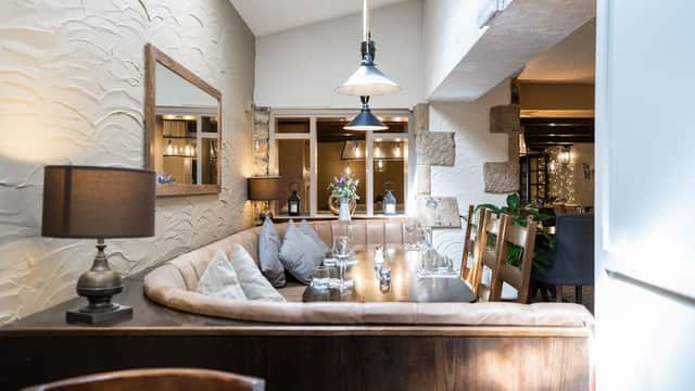 Dining at The Morral in grassington