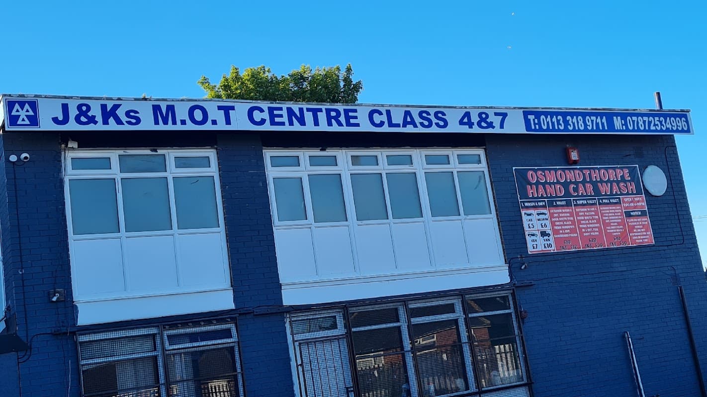 J&KS MOT CENTRE AND GARAGE