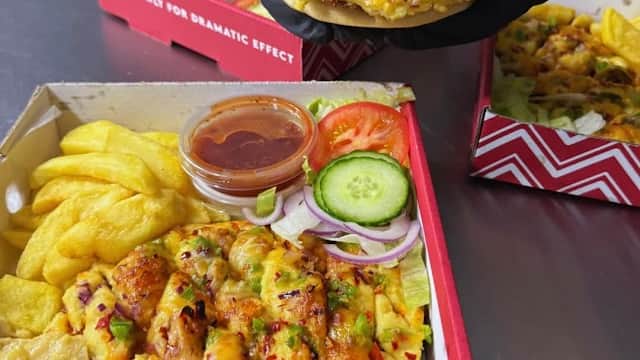 Dining at Mr Parmo in sowerby bridge