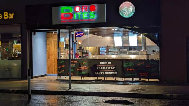 Dining at BoroBites in middlesbrough