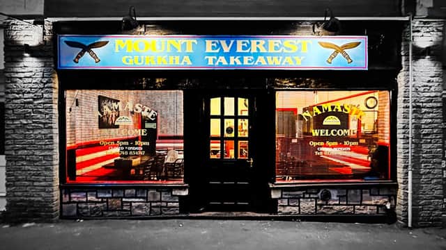 Dining at Mount Everest Gurkha Takeaway “Dine In Thakali’s Kitchen” in catterick garrison
