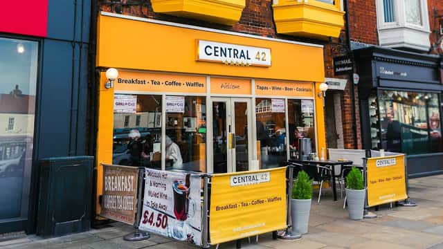 Dining at Central 42 in beverley