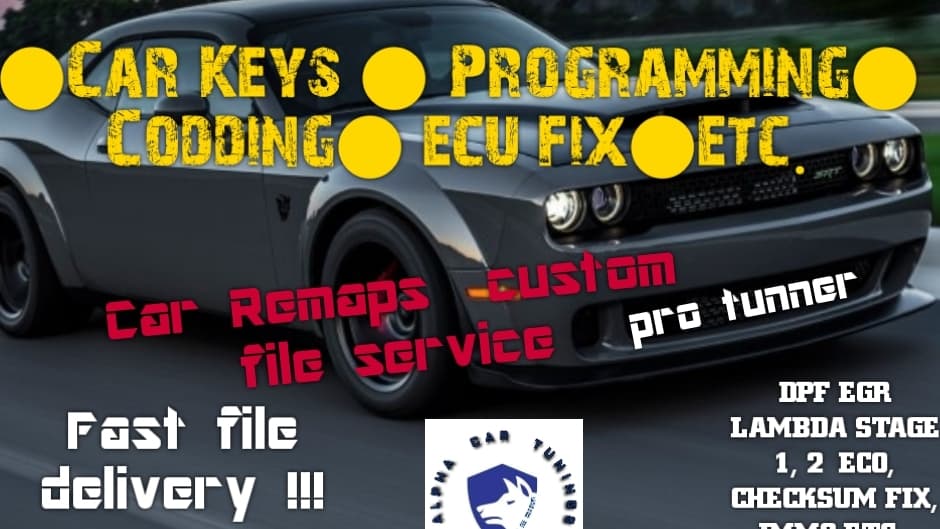 Alpha Car Tuning - Auto Locksmith Hull, Car Custom Remap and Programing