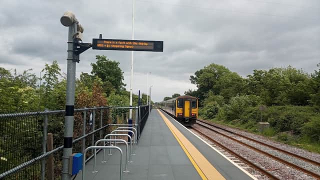 Bus Stop at Howden - Railway Stations in howden