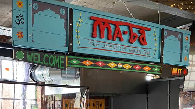 Dining at MA-ba in neepsend