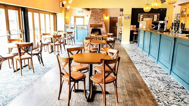 Dining at The Boathouse Inn in shipley