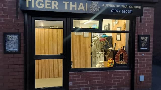 Dining at Tiger Thai in castleford