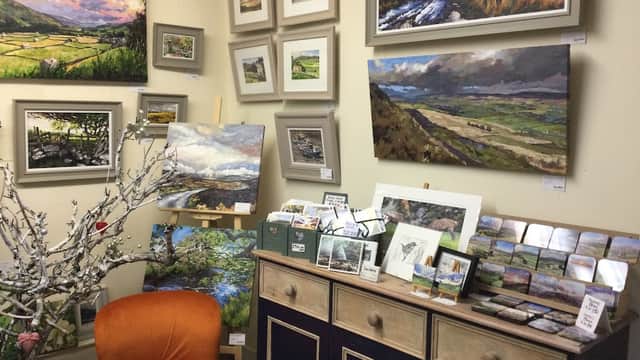 Lynn Ward Artist - Gallery in leyburn