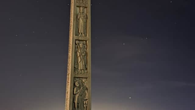 Caedmon Memorial - Monuments in whitby