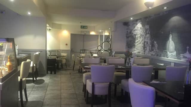 Dining at Sorrento Restaurant in killingbeck