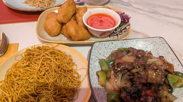 Dining at Cross Keys Chinese Restaurant in malton