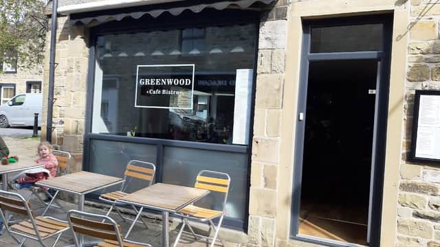 Dining at Greenwood Café Bistro in skipton