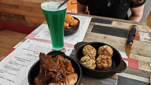 Dining at The Yorkshire Tapas in keighley