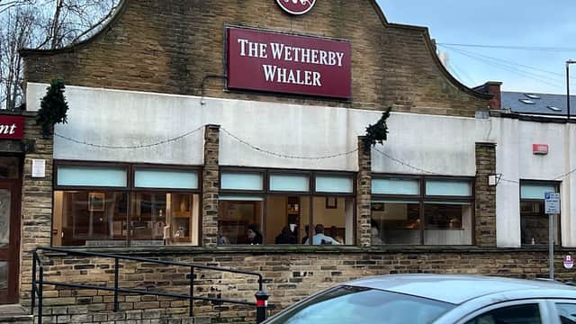 Dining at The Wetherby Whaler in farsley