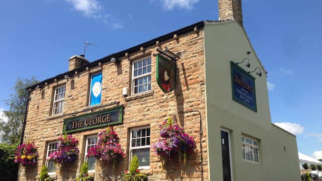 Food & drink at The George Inn in denby dale