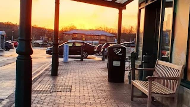 Bus Stop at Guiseley Morrisons - Bus Stops in guiseley